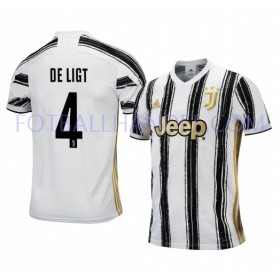 Herre Fotballdrakter Juventus Matthijs de Ligt 4 Hjemme 2020-21 Kortermet